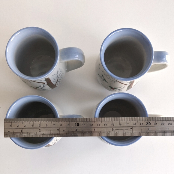 Set of 4 Vintage Otagiri flying ducks mugs - Picture 9 of 9